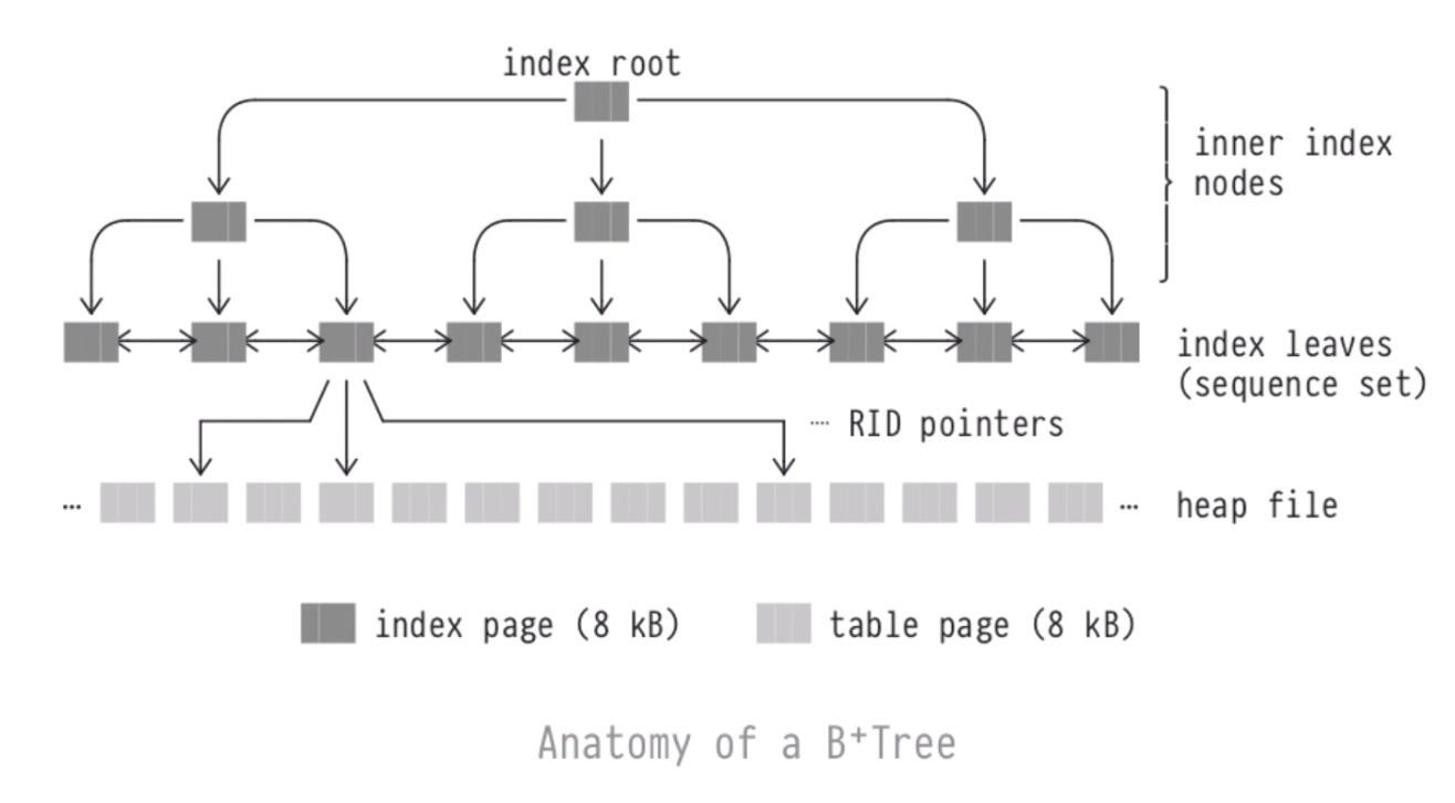 PostgreSQL B-Tree